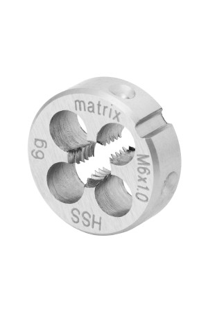 Плашка М6 х 1 мм, Р6М5 Matrix
