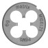 Плашка М10 х 1.25 мм, Р6М5 Matrix