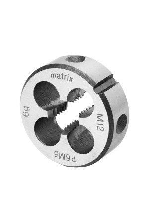 Плашка М12 х 1.75 мм, Р6М5 Matrix