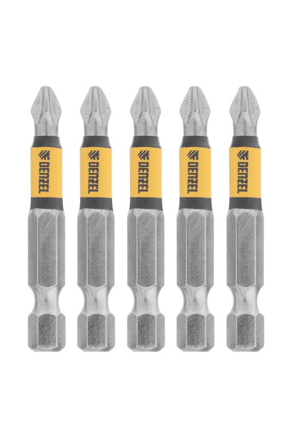 Набор бит, PH2x50, 5 шт. Denzel