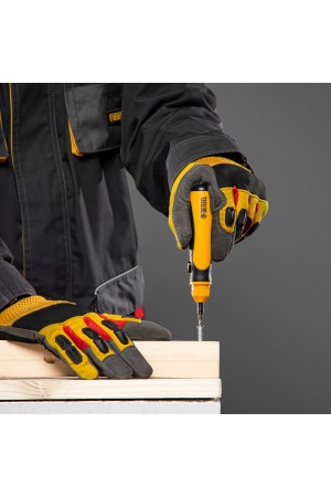 Отвертка реверсивная, механизм SmartPush mini 11 шт, CrMo // Denzel