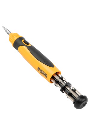 Отвертка реверсивная, механизм SmartPush mini 11 шт, CrMo // Denzel