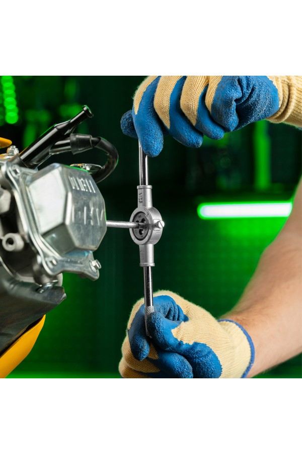 Набор плашек М3-М12, 8 предметов Сибртех