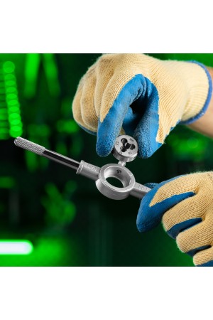 Набор плашек М3-М12, 8 предметов Сибртех