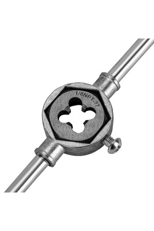 Набор метчиков и плашек М3-М12, плашко-метчикодержатель, 20 предметов, пластиковый бокс Sparta