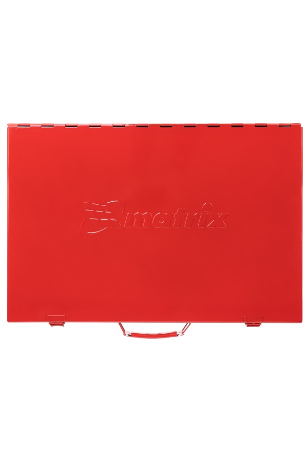 Набор метчиков и плашек М2-М18, 110 шт, металлический кейс Matrix