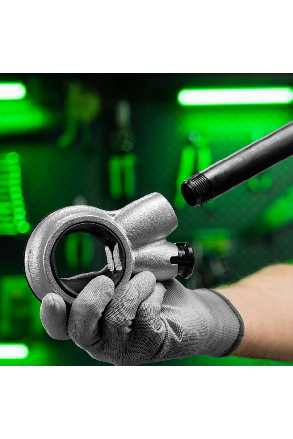 Трещотка для клуппов с удлинителем Сибртех