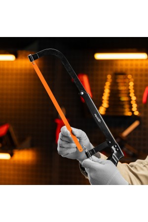 Ножовка по металлу, 200-300 мм, металлическая ручка Sparta