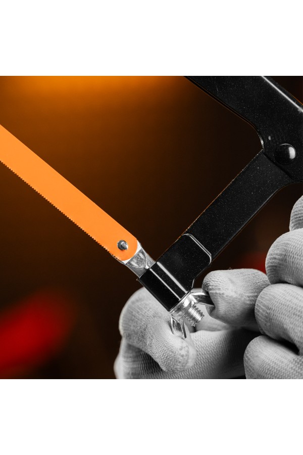 Ножовка по металлу, 200-300 мм, металлическая ручка Sparta