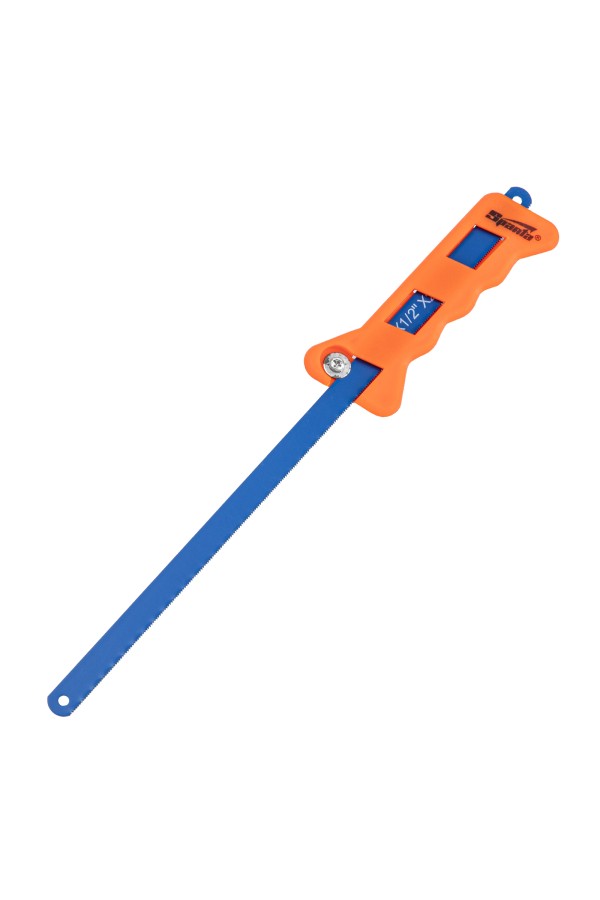 Ножовка по металлу, 300 мм, пластмассовая рукоятка-держатель Sparta