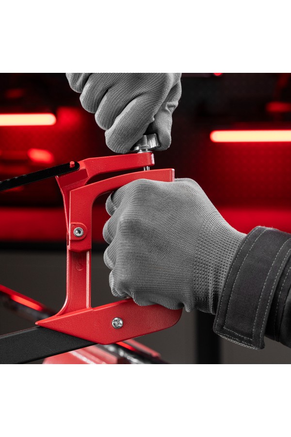 Ножовка по металлу, 300 мм, биметаллическое полотно, обрезиненная рукоятка Matrix