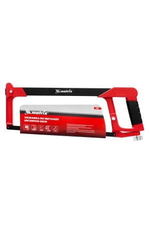 Ножовка по металлу, 300 мм, биметаллическое полотно, обрезиненная рукоятка Matrix