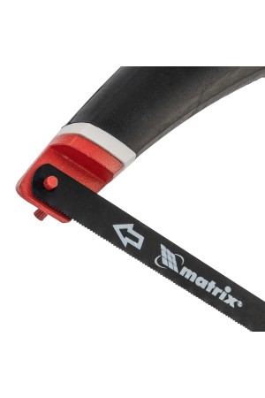 Ножовка по металлу, 300 мм, биметаллическое полотно, двухкомпонентная рукоятка Matrix Professional