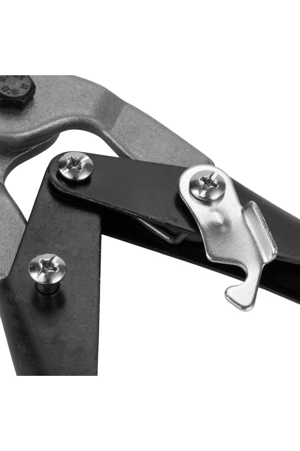 Ножницы по металлу, 250 мм, пряморежущие, обливные рукоятки Sparta