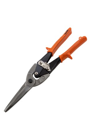 Ножницы по металлу, удлиненные, 290 мм, пряморежущие, обрезиненные рукоятки Sparta