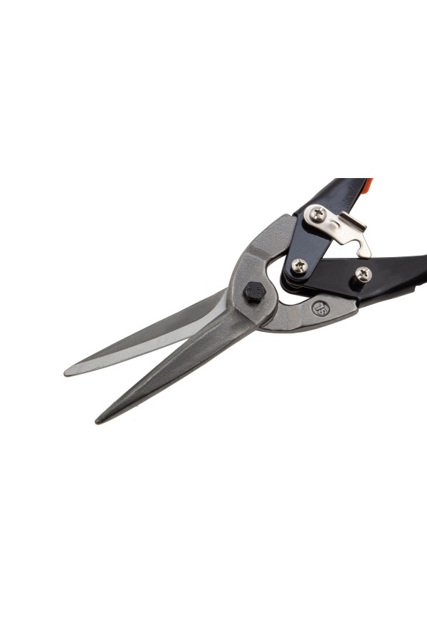 Ножницы по металлу, удлиненные, 290 мм, пряморежущие, обрезиненные рукоятки Sparta