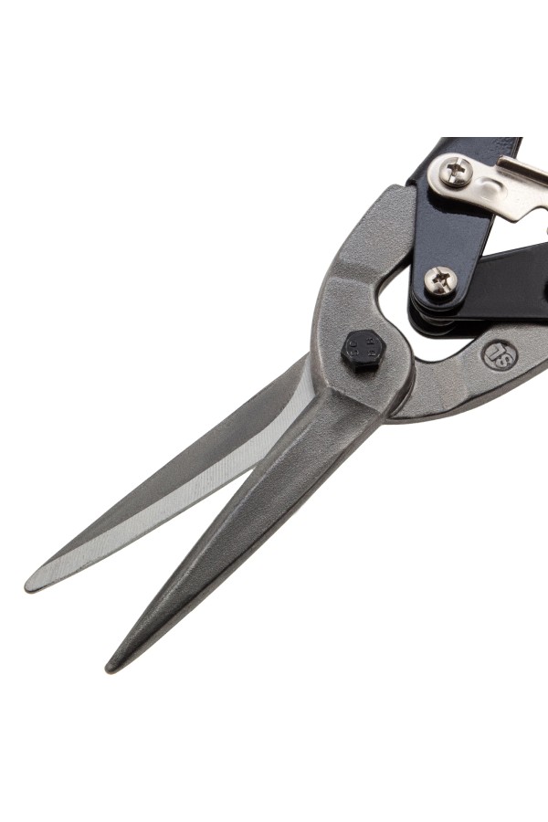 Ножницы по металлу, удлиненные, 290 мм, пряморежущие, обрезиненные рукоятки Sparta