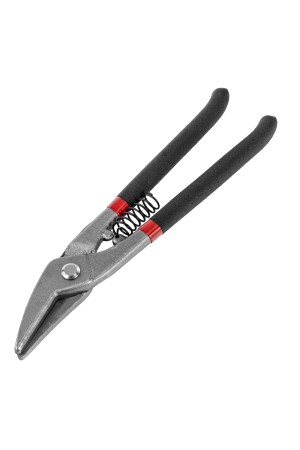 Ножницы по металлу, 250 мм, для фигурного реза, обливные рукоятки Matrix