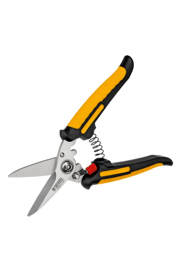 Ножницы универсальные, 185 мм, нержавеющая сталь Denzel