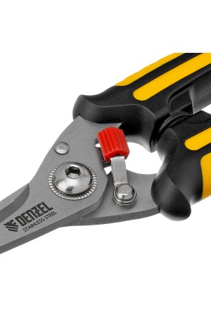 Ножницы универсальные, 185 мм, нержавеющая сталь Denzel