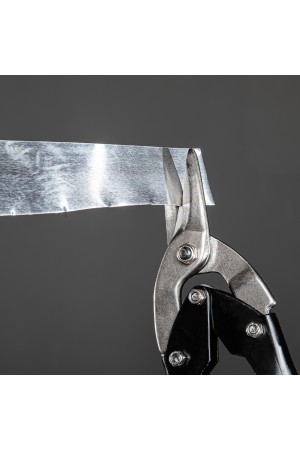 Ножницы по металлу, 250 мм, правые, обрезиненные рукоятки Matrix