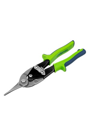 Ножницы по металлу, 250 мм, прямой рез, сталь С55, двухкомпонентные рукоятки СИБРТЕХ