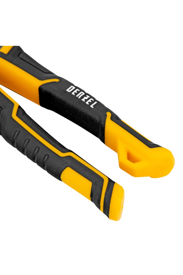 Ножницы по металлу, 270 мм, прямой и левый рез, сталь-СrMo, трехкомпонентные рукоятки Denzel