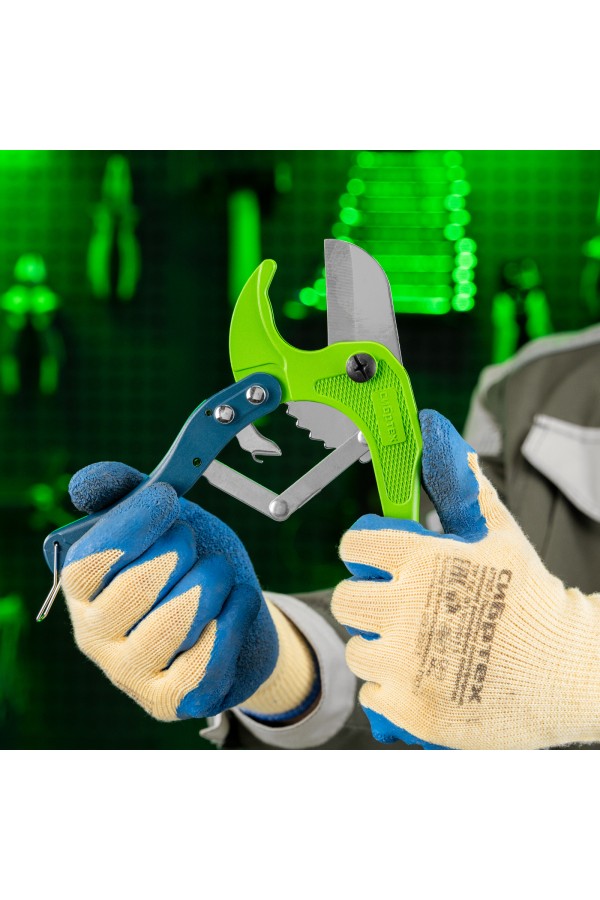 Ножницы для резки изделий из пластика, порошковое покрытие, D до 42 мм Сибртех