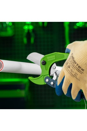 Ножницы для резки изделий из пластика, порошковое покрытие, D до 42 мм Сибртех