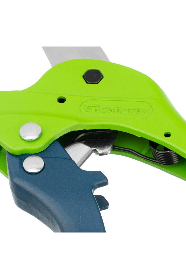 Ножницы для резки изделий из пластика, усиленные, полуавтомат, D до 35 мм Сибртех