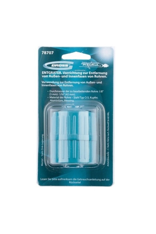 Риммер, устройство для снятия внешней и внутренней фасок труб Gross