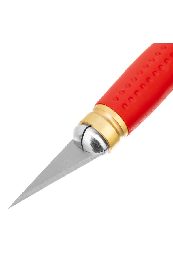 Нож для дизайнерских работ, двухкомпонентная рукоятка, 5 запасных лезвий Matrix