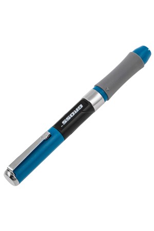 Нож для дизайна, выдвижное перовое лезвие, двухкомпонентная рукоятка, металлическая клипса для фиксации, 150 мм, 2 запасных лезвия Gross