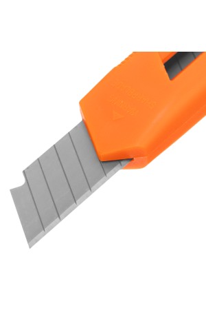 Нож, 18 мм, выдвижное лезвие, пластиковый усиленный корпус Sparta