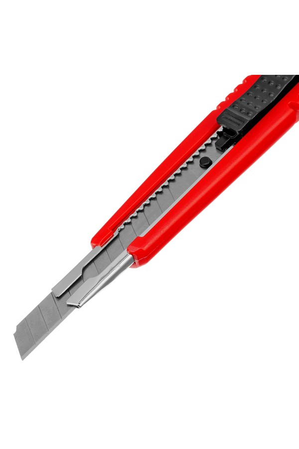 Нож, 9 мм, выдвижное лезвие, металлическая направляющая Matrix