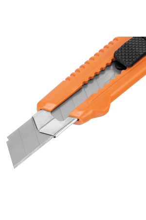 Нож, 18 мм, выдвижное лезвие, металлическая направляющая Sparta