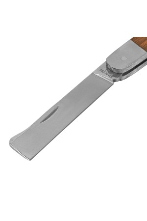 Нож садовый складной, копулировочный, 173 мм, деревянная рукоятка, Palisad