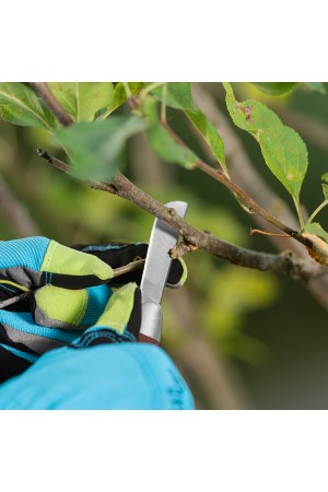Нож садовый складной, прямое лезвие, 173 мм, деревянная рукоятка, Palisad