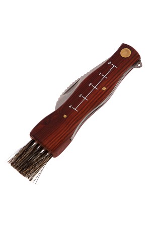 Нож грибника складной, 145 мм, деревянная рукоятка, Palisad