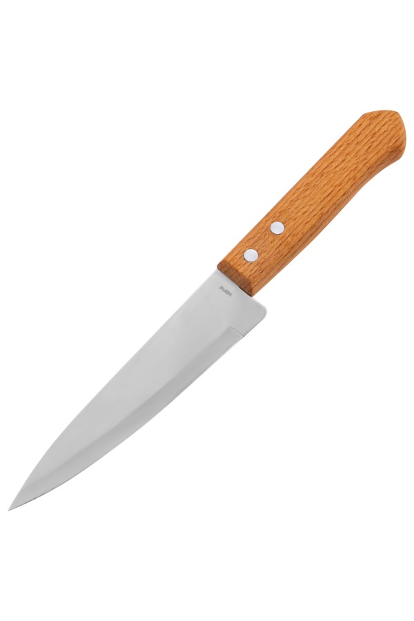 Нож поварской 280 мм, лезвие 150 мм, деревянная рукоятка Hausman