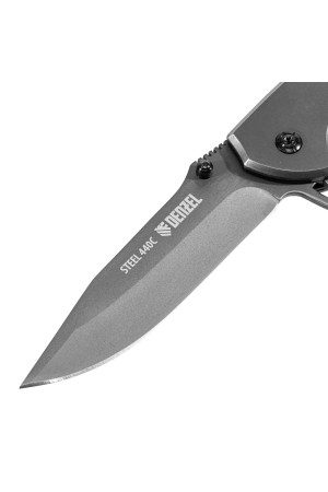 Нож складной, многоцелевой, системы Liner-Lock, с накладкой G10 на классической рукоятке Denzel