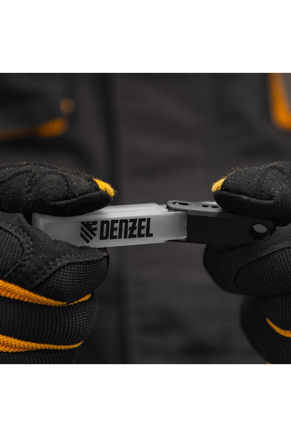 Лезвия, 9 мм, сталь SK5 - 0,4 мм, 10 штук Denzel