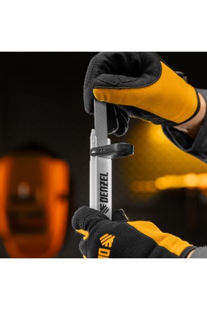 Лезвия, 18 мм, сталь SK5 - 0,5 мм, многосегментные, 10 штук// Denzel