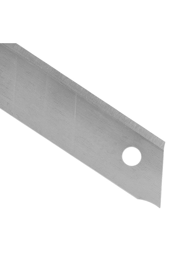 Лезвия, 18 мм, сталь SK5 - 0,6 мм, усиленные, 5 штук Denzel