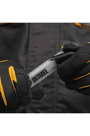 Лезвия, 18 мм, нерж. сталь 440, 0,5 мм, 5 штук// Denzel