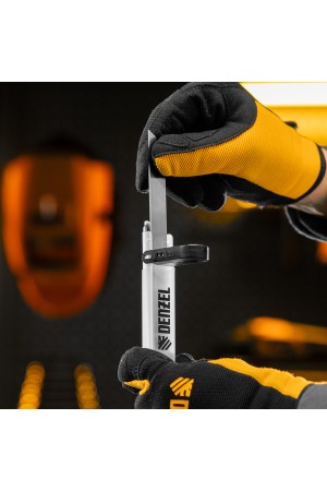 Лезвия, 18 мм, нерж. сталь 440, 0,5 мм, 5 штук// Denzel