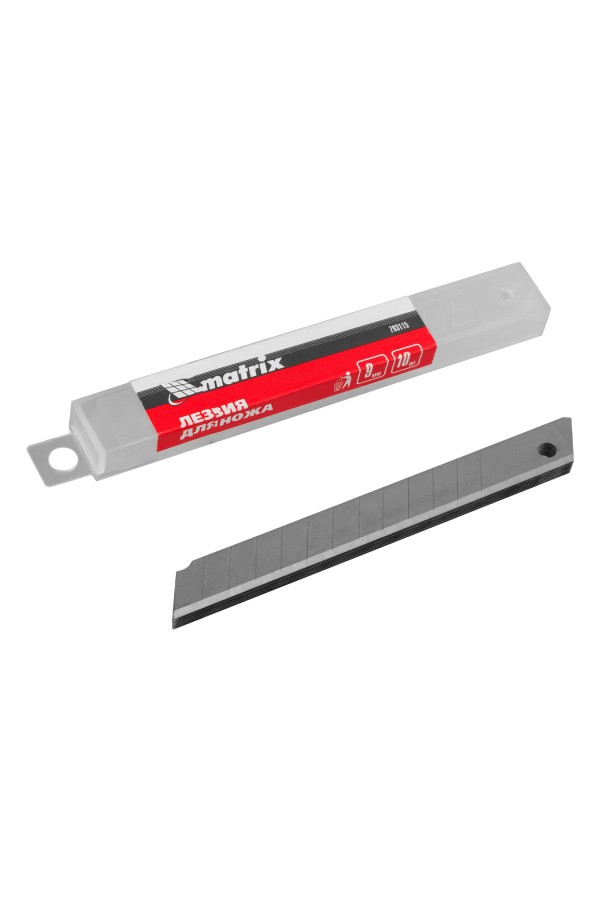 Лезвия, 9 мм, 10 шт Matrix