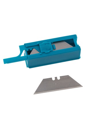 Лезвия, 19 мм, трапециевидные, пластиковый пенал, 12 шт Gross