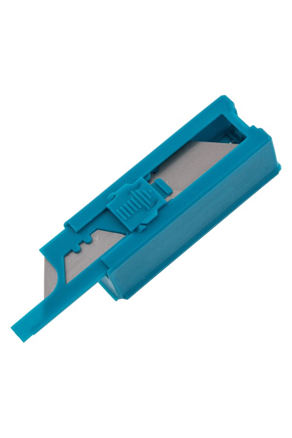 Лезвия, 19 мм, трапециевидные, пластиковый пенал, 12 шт Gross