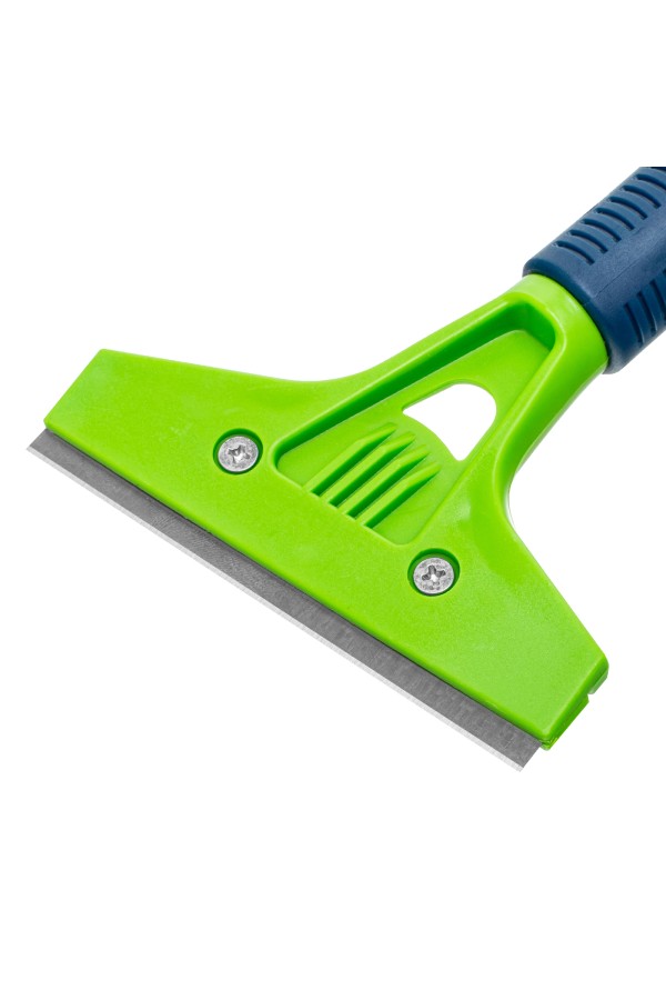 Скребок, лезвие 100 мм, пластиковая ручка, 200 мм Сибртех